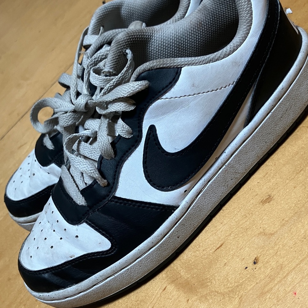 Nike Black and White Athletic Shoes